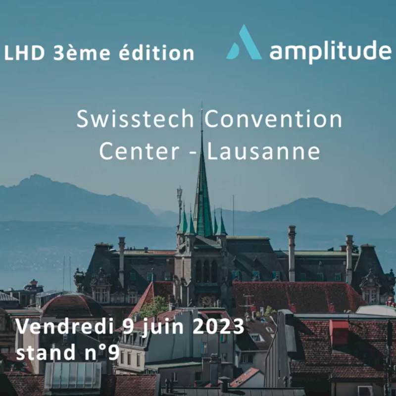 Amplitude sera présent à la Lausanne Hip Day