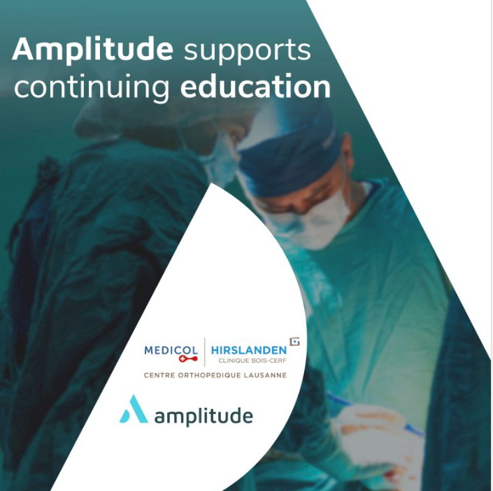 Amplitude actively supports continuing education for healthcare professionals.