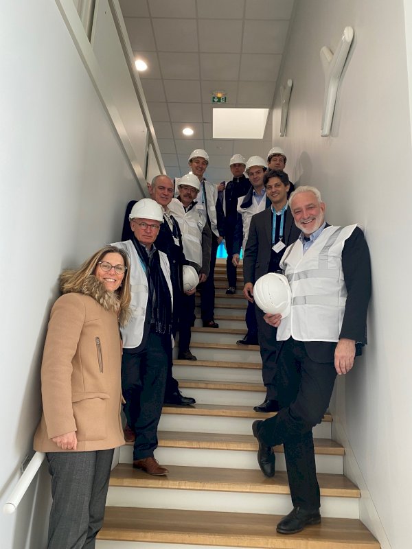 Visite des filiales internationales à Valence
