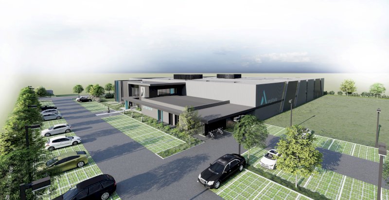 Nouveau bâtiment dédié à la fabrication d'implants orthopédiques