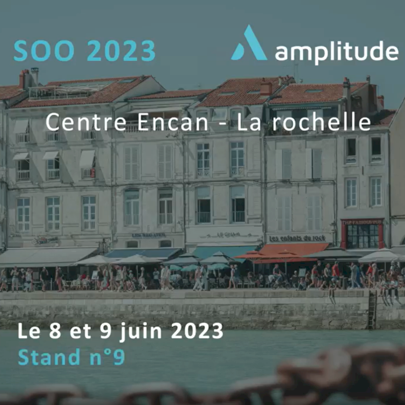 Amplitude sera présent à la Société d'orthopédie de l'Ouest - La Rochell